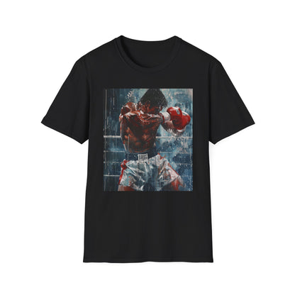 Pugilistic Prowess: The Unstoppable Spirit of Boxers | T-Shirt | Cotton, Crew neck, DTG, Men's Clothing, Neck Labels, Regular fit, T-shirts, Women's Clothing | Prints with Passion