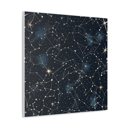 Starry Night Sky Canvas Print