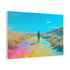 Neon Tide Washing over Desert — Canvas Wall Art — Product Detail View 6