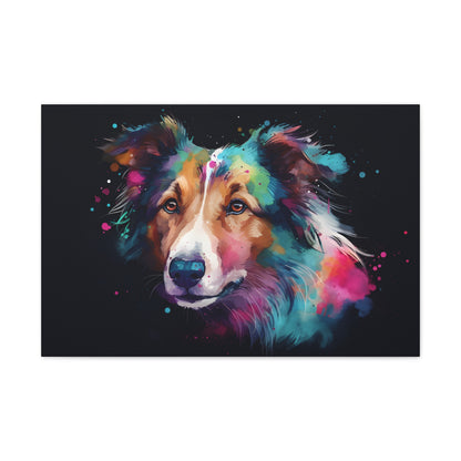 Cute Collieball Canvas Print | Canvas | Art & Wall Decor, Canvas, Fall Picks, Hanging Hardware, Home & Living, Indoor, Top Spring Products, Valentine's Day promotion | Prints with Passion