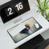 Floating Castle with Rainbow Waterfalls — XL & XXL Desk Mat — Product Detail View 7