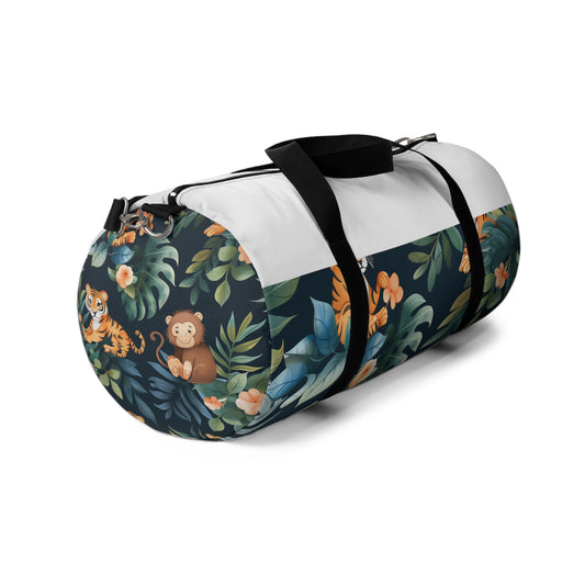 Wild Tiger Jungle Duffel Bag | Duffle Bags | Accessories, All Over Print, AOP, Assembled in the USA, Assembled in USA, Bags, Duffle, Made in the USA, Made in USA | Prints with Passion