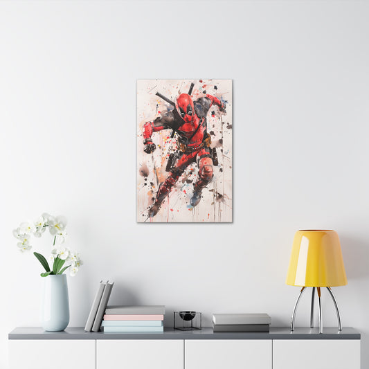 Deadpool Canvas Art: Marvel Super Hero Maximum Effort | Canvas | Art & Wall Decor, Canvas, Fall Picks, Hanging Hardware, Home & Living, Indoor, Top Spring Products, Valentine's Day promotion | Prints with Passion