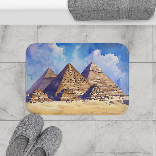 Pyramid Sands Bath Mat | Bath Mats | Bath, Bathroom, Home & Living, Indoor, Sublimation | Prints with Passion