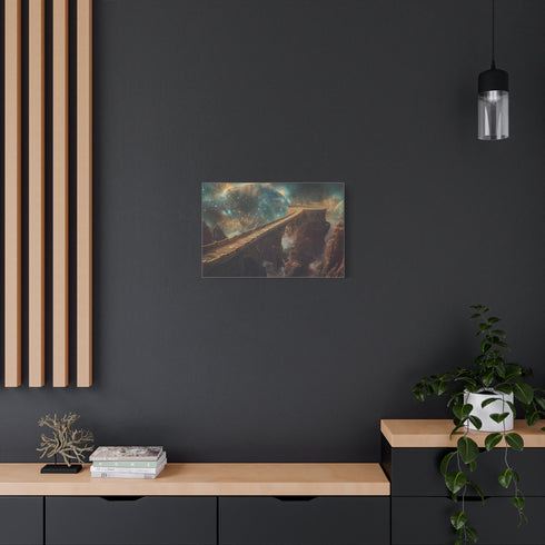 Celestial Bridge over Cosmic Canyon (Edition II) — Canvas Wall Art — Product Detail View 5