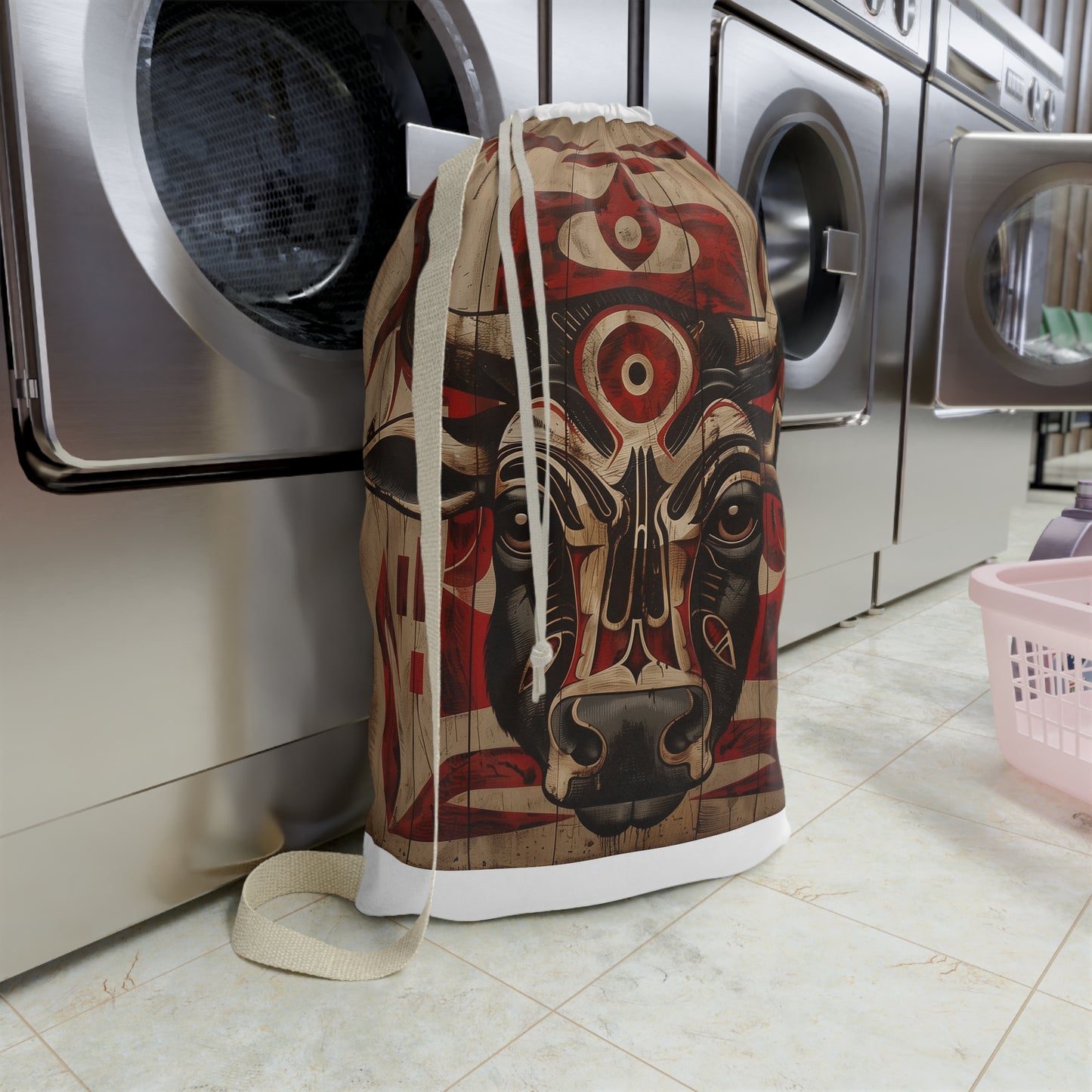 Tribal Totem Laundry Bag | Home Decor | Accessories, All Over Print, AOP, Bags, Laundry, Sublimation | Prints with Passion