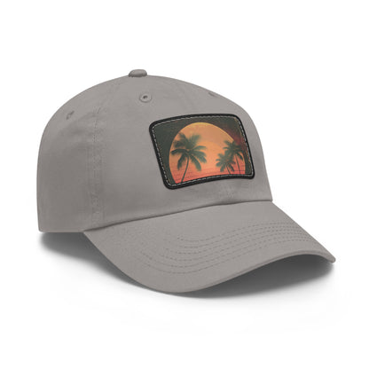 Vintage Sunset Paradise Baseball Cap