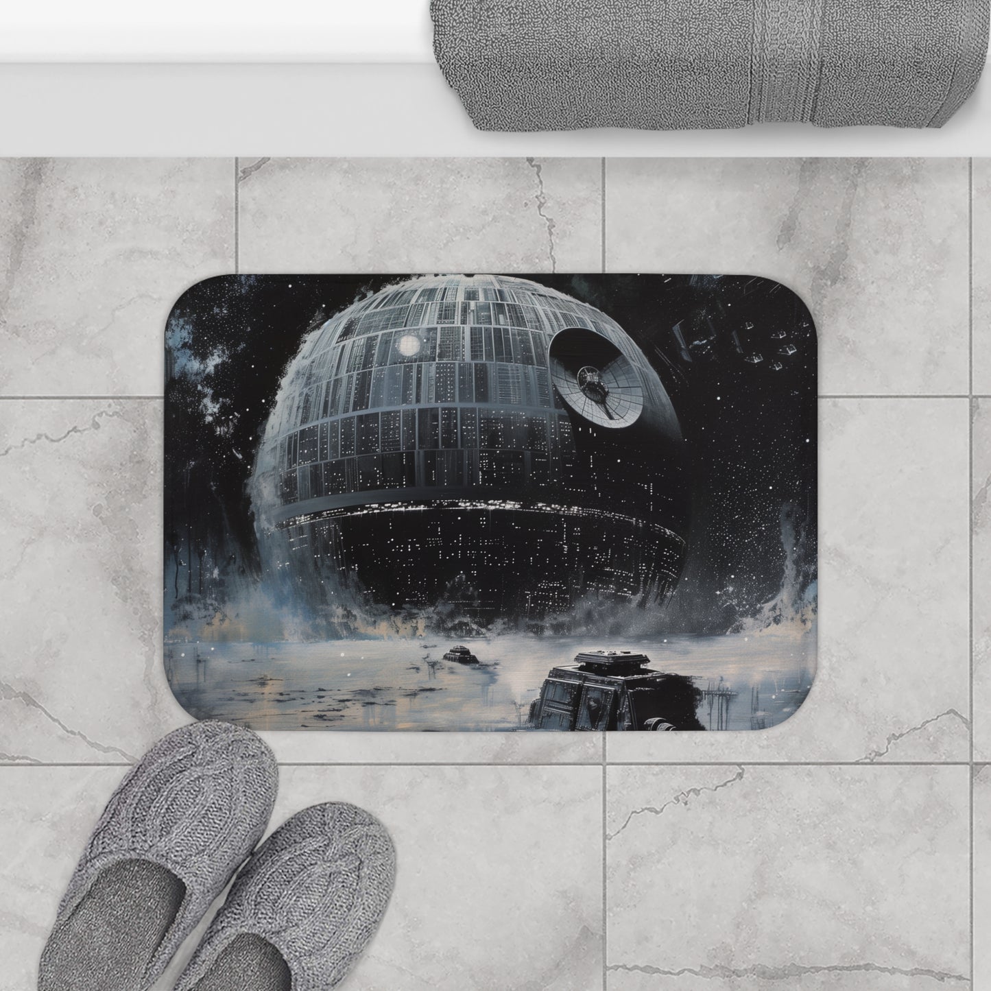 Death Star Empire Bath Mat