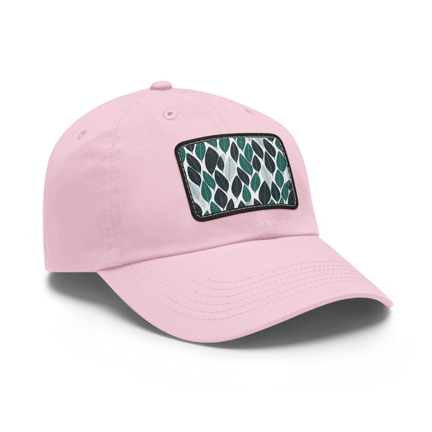 Green Ferret Leaf Pattern Baseball Cap