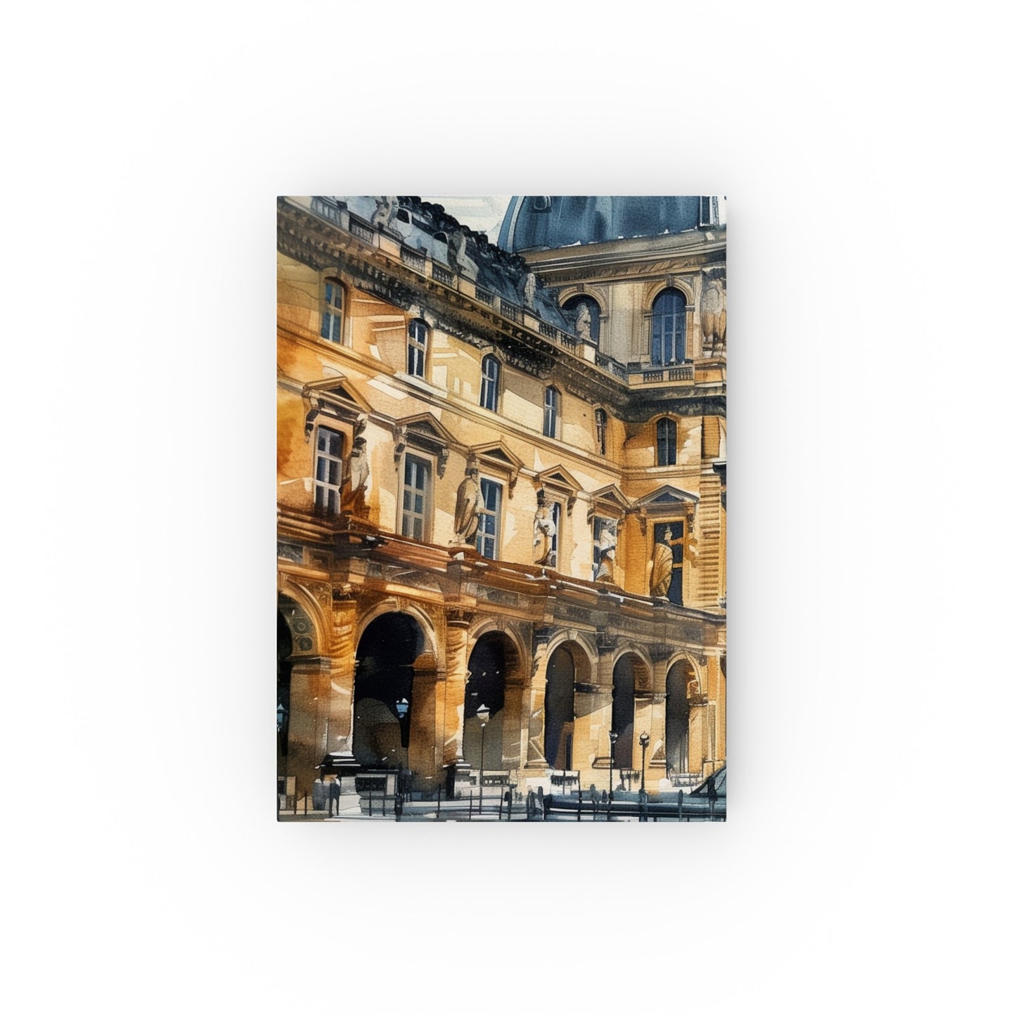 "Capture Parisian artistry with Louvre Dreams: A Parisian Art Journal, perfect for recording museum visits and artistic inspirations. High-quality and stylish, makes a great gift! Shop now."