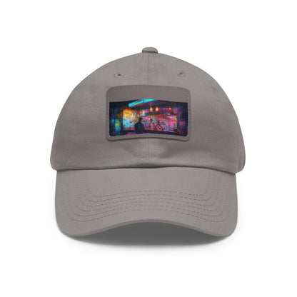 Neon Watercolor Splash Baseball Cap