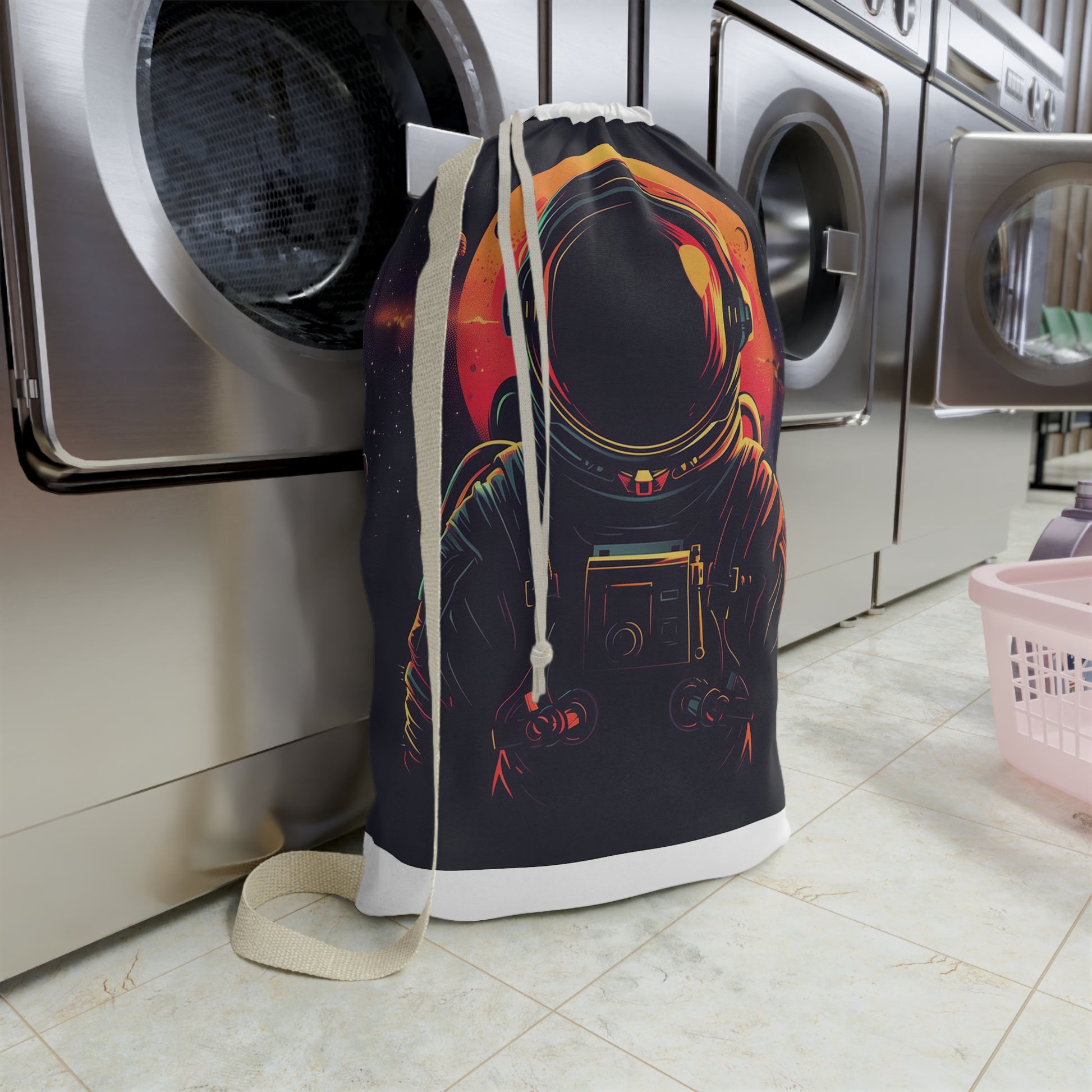 Space Cadet Laundry Bag | Home Decor | Accessories, All Over Print, AOP, Bags, Laundry, Sublimation | Prints with Passion