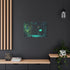 Overgrown Library with Glowing Books — Canvas Wall Art — Product Detail View 8