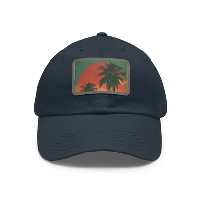 Vintage Sunset Paradise Cap