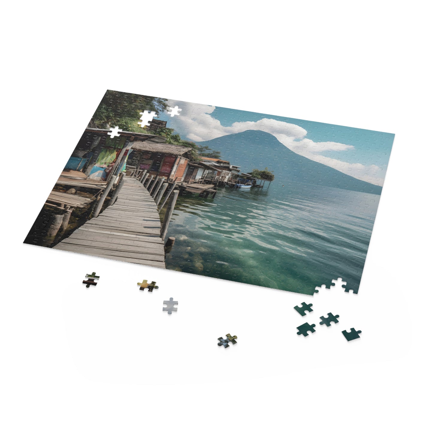 Scenic Lake Atitlan Puzzle