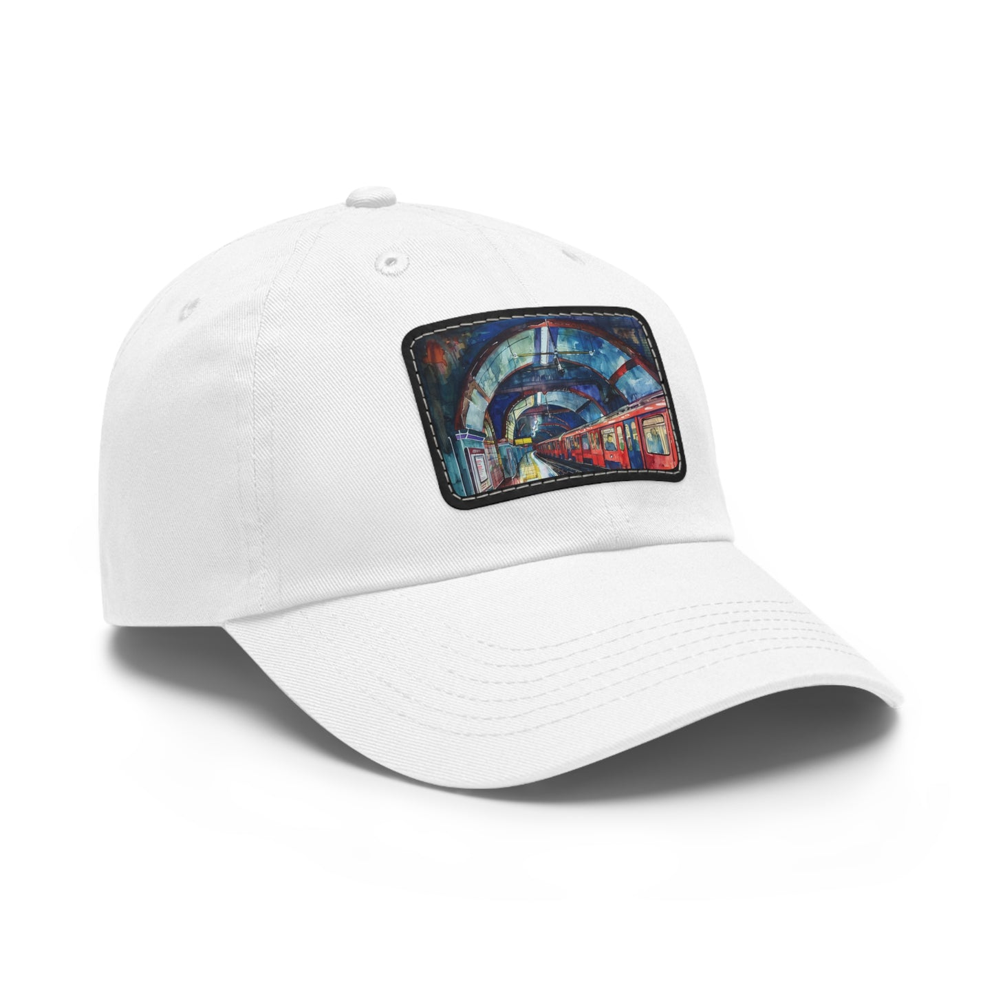 London Underground Watercolor Cap