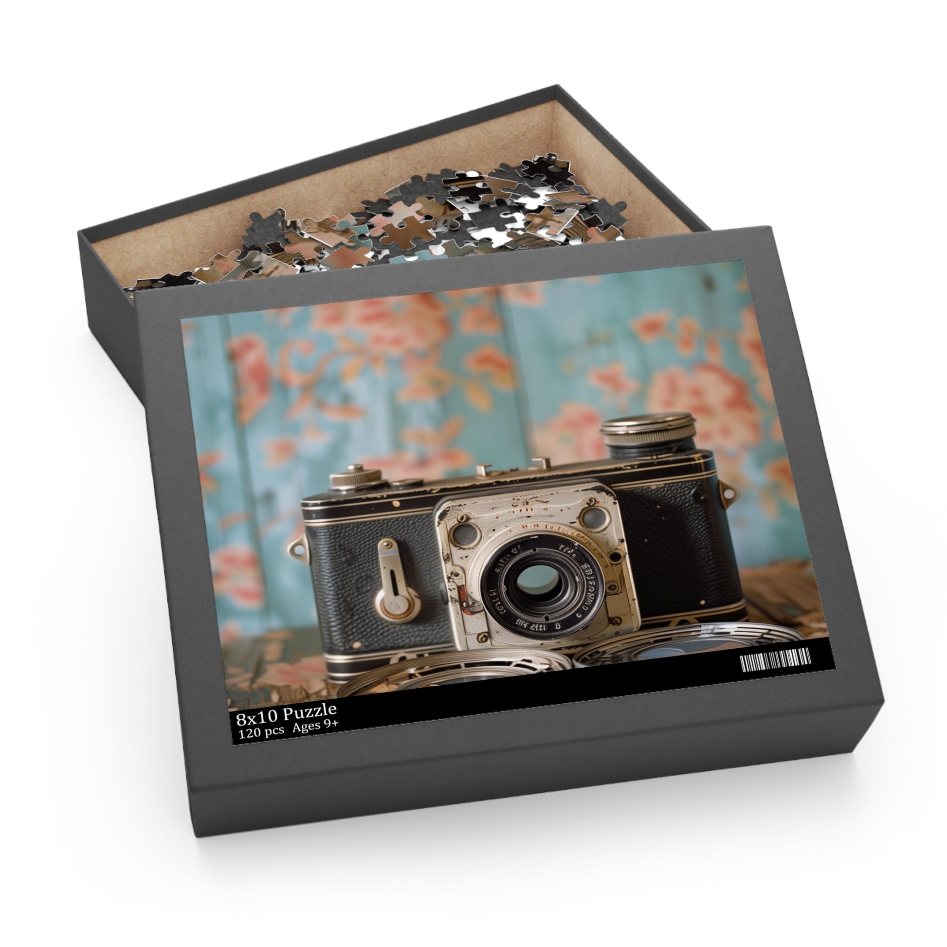 Vintage Camera Film Reels Puzzle | Puzzle | Back-to-School, Fall Picks, Games, Holiday Picks, Home & Living, Puzzles, TikTok, Valentine's Day, Valentine's Day Picks | Prints with Passion