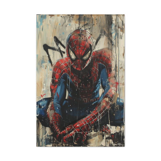 SpiderMan Canvas: Your Friendly Neighborhood WebSlinger | Canvas | Art & Wall Decor, Canvas, Fall Picks, Hanging Hardware, Home & Living, Indoor, Top Spring Products, Valentine's Day promotion | Prints with Passion