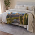 Cactus Shaped Like Ancient Ruins Plush Fleece Throw Blanket