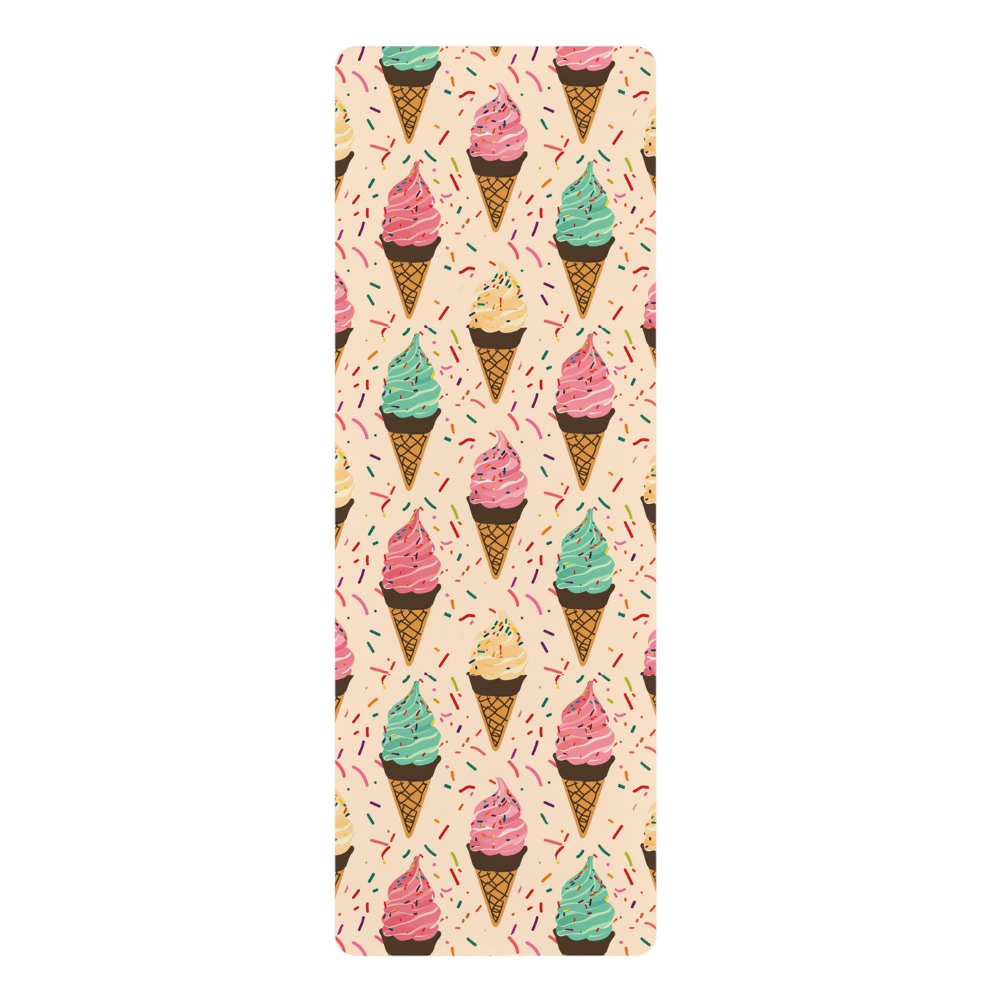 Sweet Treat Yoga Mat: Sprinkle Print