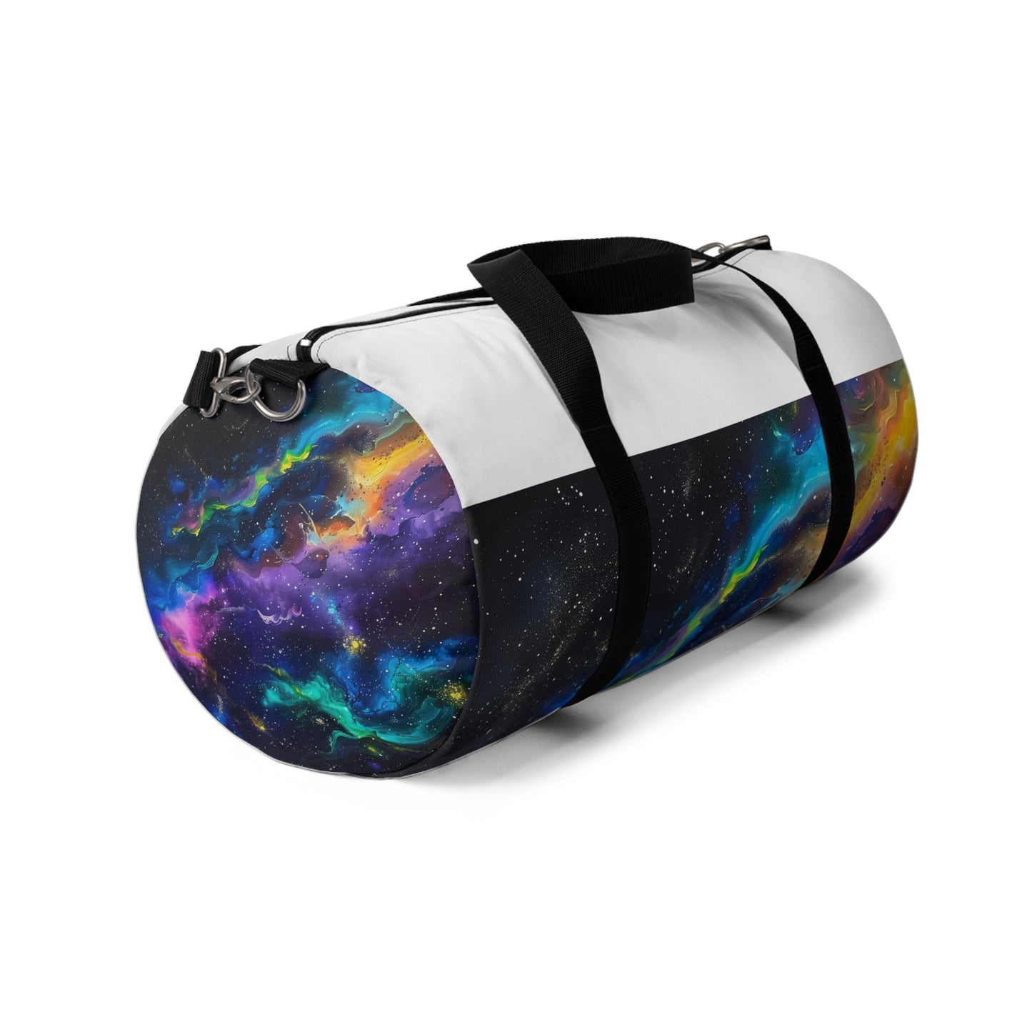 Galaxy Neon Duffel Bag | Duffle Bags | Accessories, All Over Print, AOP, Assembled in the USA, Assembled in USA, Bags, Duffle, Made in the USA, Made in USA | Prints with Passion