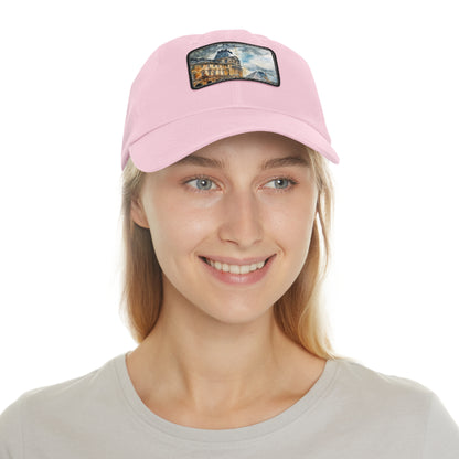 Parisian Charm Louvre Watercolor Cap