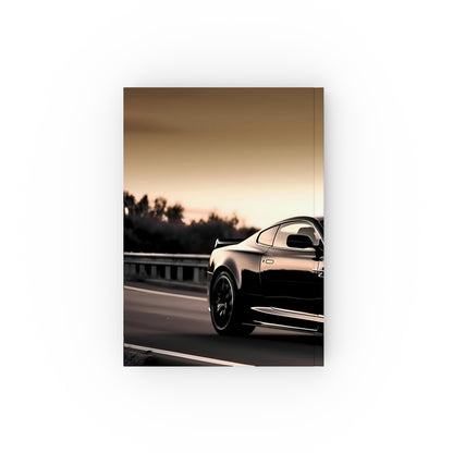 "Sleek and stylish Aston Martin journal - perfect for automotive enthusiasts and James Bond fans! High-quality material, versatile design, great gift idea. Shop now!"