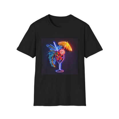 Neon Paradise: A Taste of Summer Dreams | T-Shirt | DTG, Men's Clothing, Regular fit, T-Shirts, Unisex, Women's Clothing | Prints with Passion