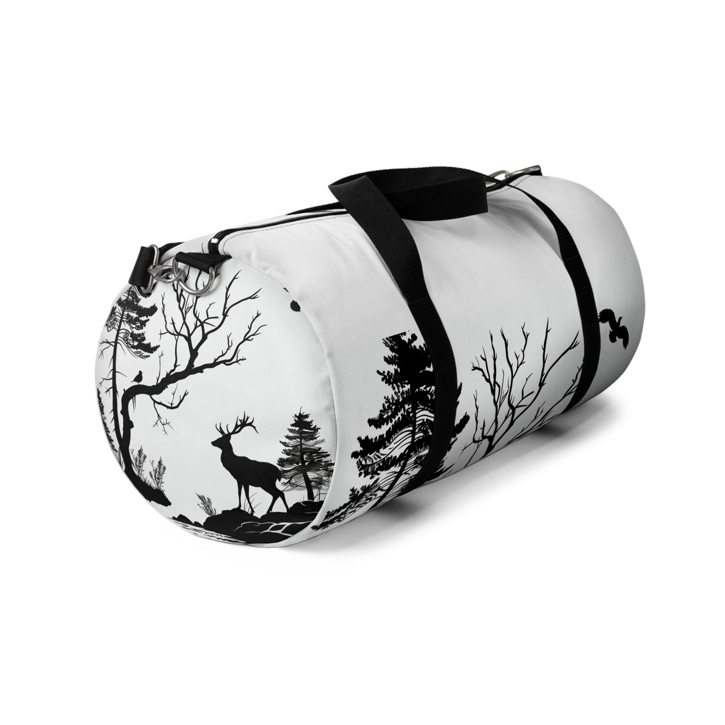 Wildlife Silhouette Duffel Bag | Duffle Bags | Accessories, All Over Print, AOP, Assembled in the USA, Assembled in USA, Bags, Duffle, Made in the USA, Made in USA | Prints with Passion