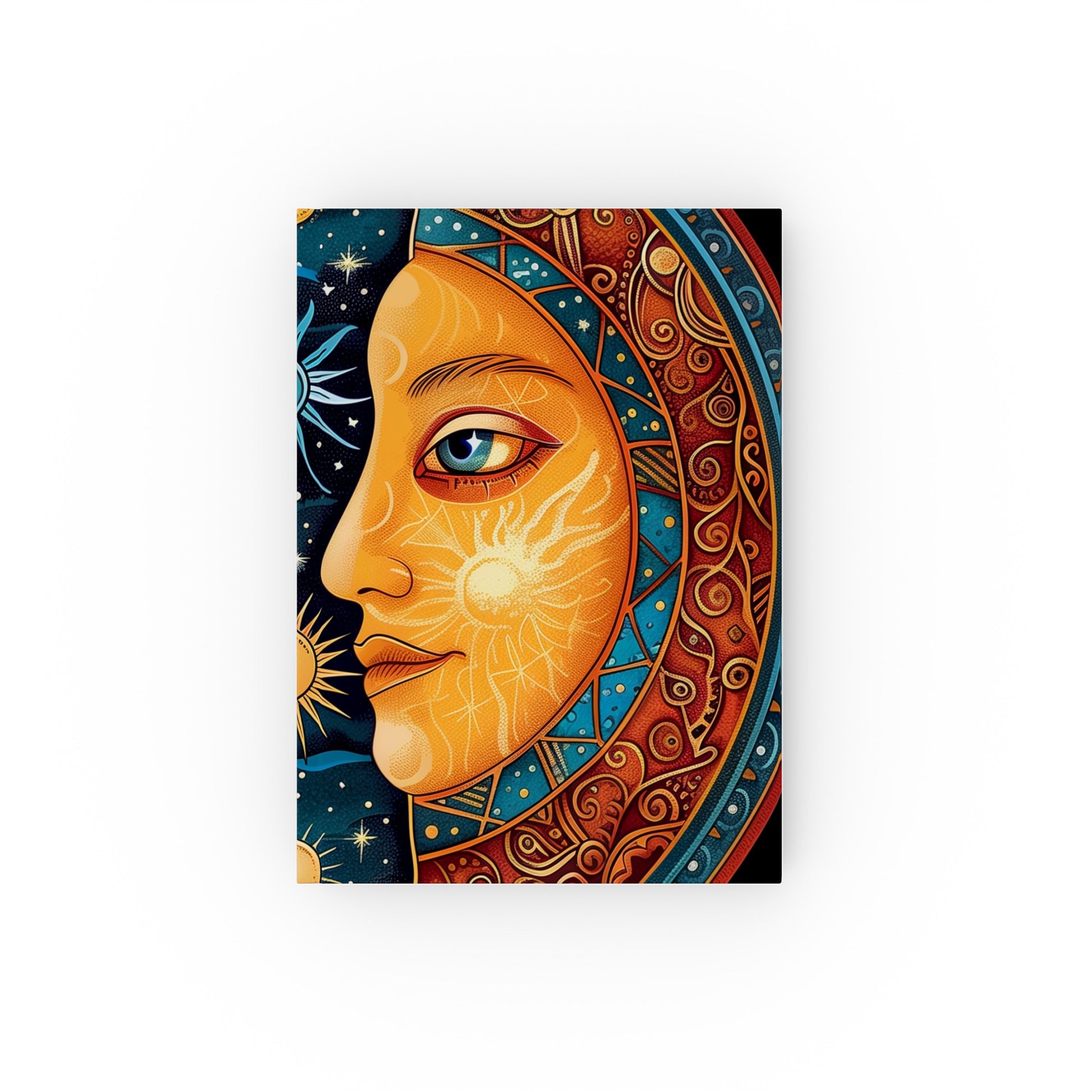 "Enchanting Celestial Cycles Sun and Moon Journal - High-Quality, Versatile, Stylish - Perfect for Self-Discovery and Creative Expression - Makes a Great Gift - Shop Now!"