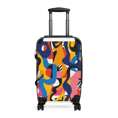 Vibrant Abstract Pattern Suitcase