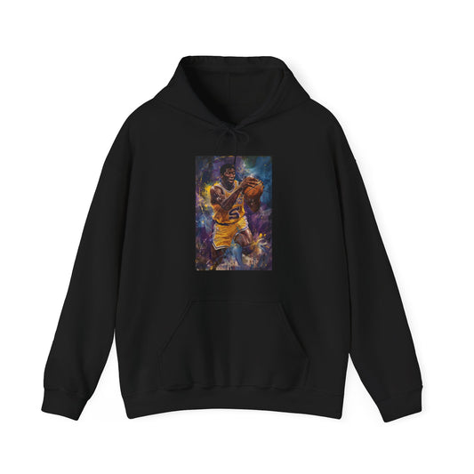 Magic Johnson Signed Basketball Artful Touch Hoodie | Hoodies | DTG, Hoodies, Men's Clothing, Regular fit, Unisex, Women's Clothing | Prints with Passion