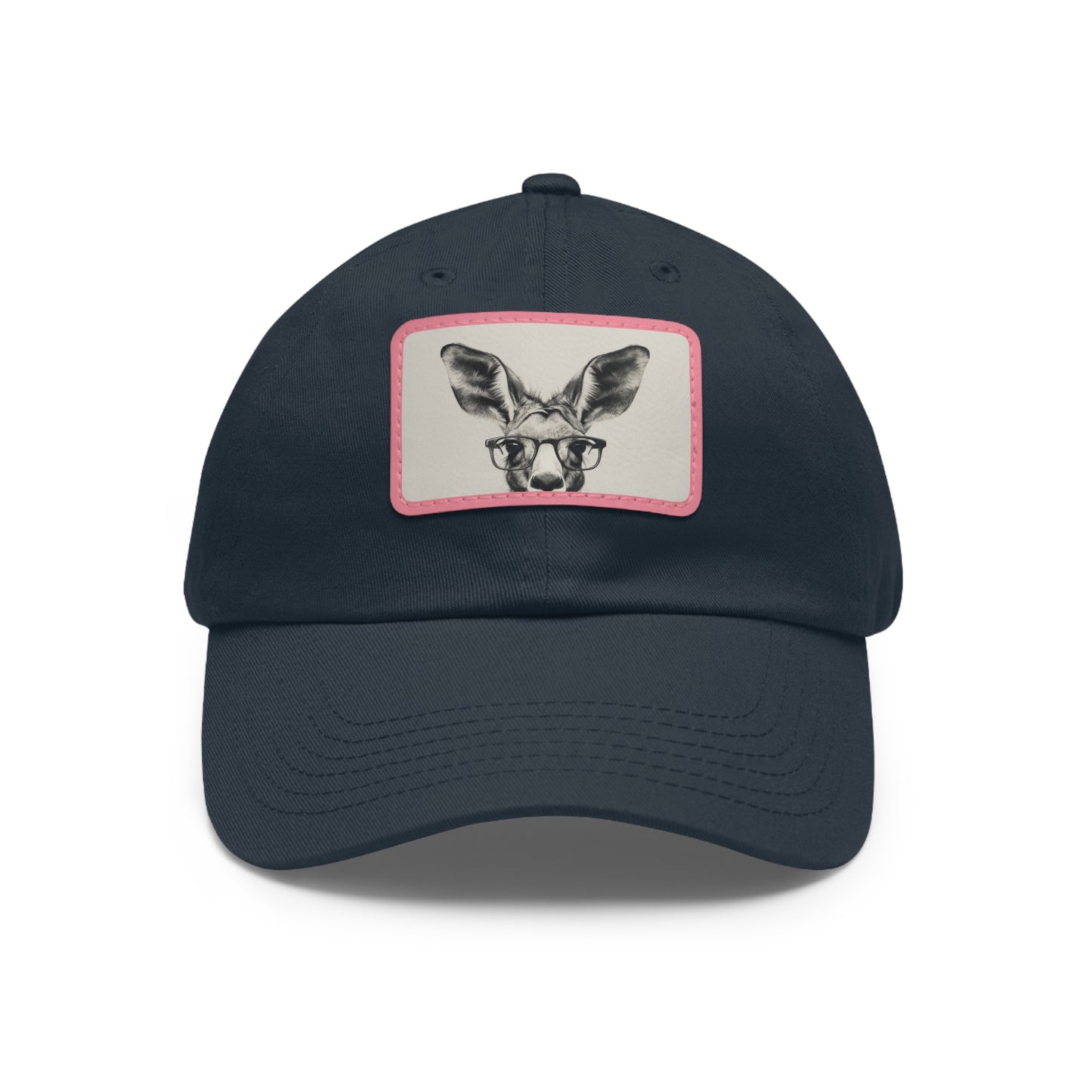 Kangaroo Cool: Hipster Cap with Glasses