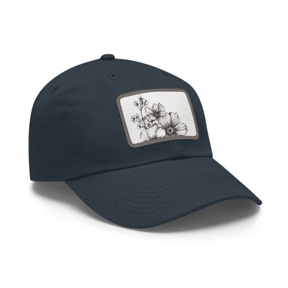 Blossom Blooms HandDrawn Baseball Cap