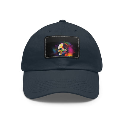 Neon Dreams: Steve Jobs Watercolor Baseball Cap