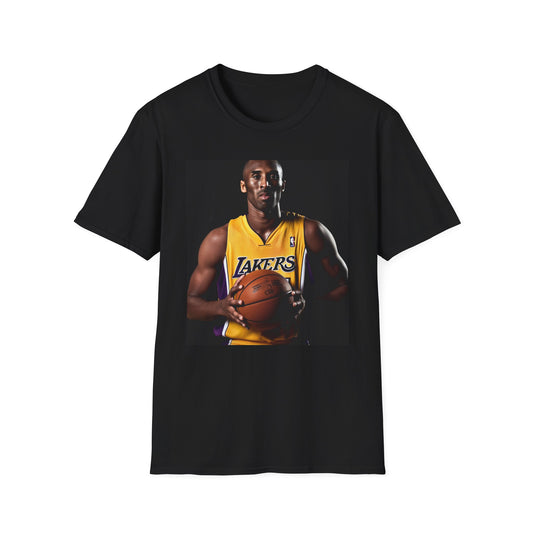 🎨 Kobe's Flight: A Watercolor Symphony of Air and Grace | T-Shirt | Black</li>, Bryant</li>, Gold</li>, KB24</li>, Lakers</li>, Legend</li>, Los Angeles</li>, Mamba</li>, Mambac </li>, Purple</li> | Prints with Passion