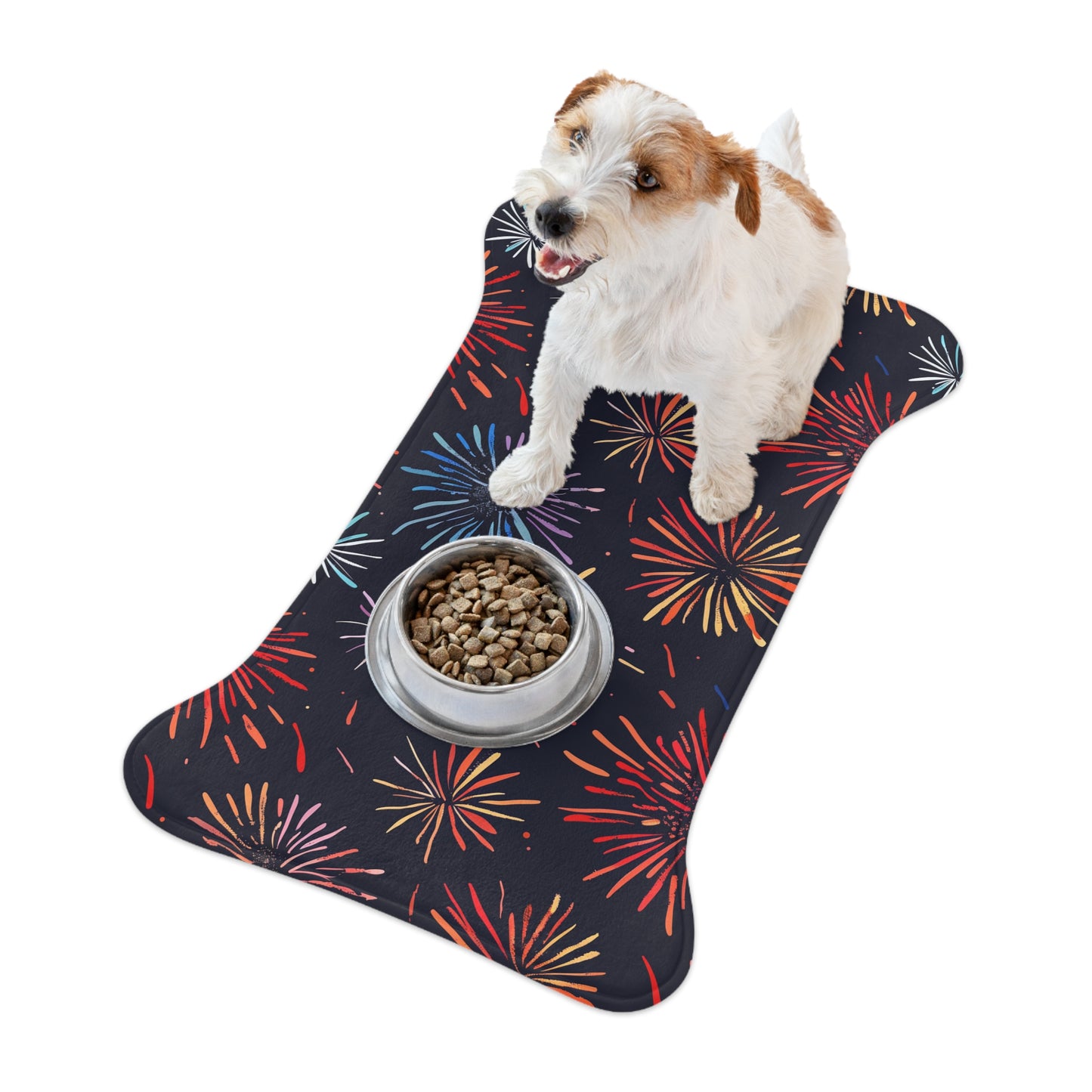 Fireworks Feast Pet Mat