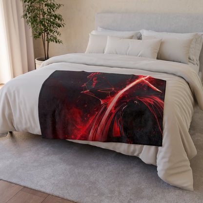 this blanket is a must-have for any Sith Lord enthusiast. Get ready to embrace the dark side in comfort and style with our Darth Vader Lightsaber Blanket.