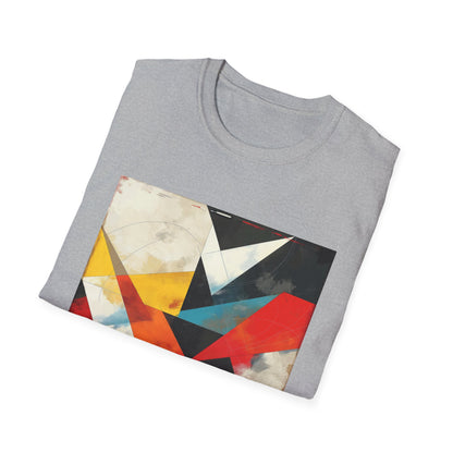 Geometric Symphony: Interwoven Worlds T-Shirt