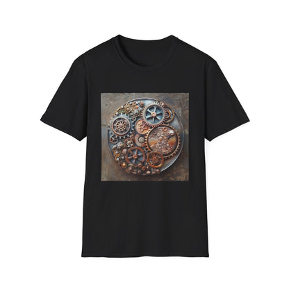 The Clockwork Heart: Steampunk Symphony T-shirt | T-Shirt | DTG, Men's Clothing, Regular fit, T-Shirts, Unisex, Women's Clothing | Prints with Passion