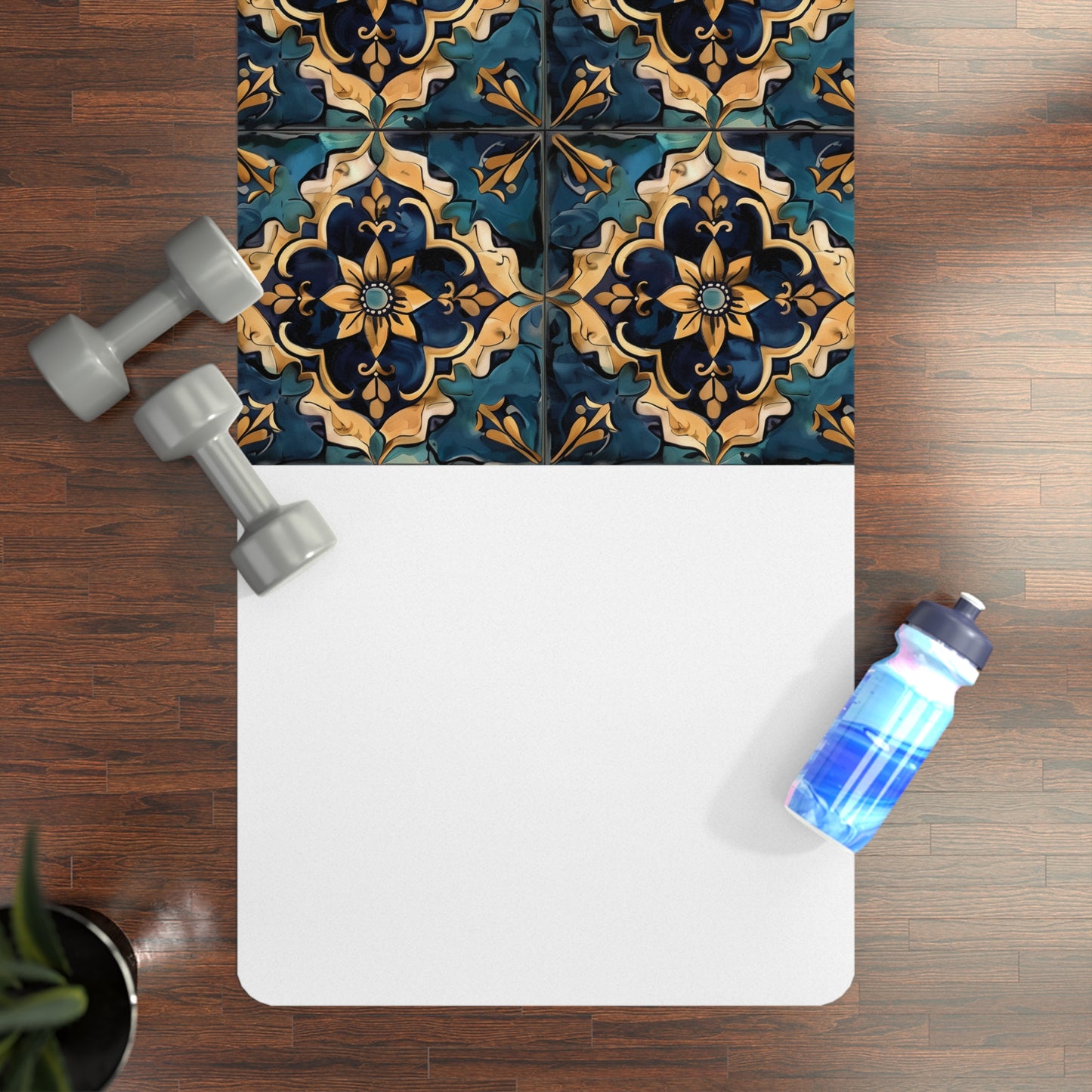 Artisan Tiles Yoga Mat: Inspired Movement