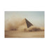 Pyramid Turning into Sand — Canvas Wall Art — Living Room Wall Lifestyle View
