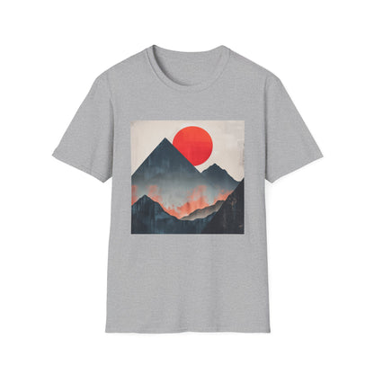 Mountain Majesty: A Minimalist Sunrise