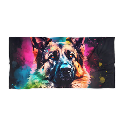 Show your love for royal canin german shepherd with this adorable Beach Towel. Perfect for a day at the beach or pool.