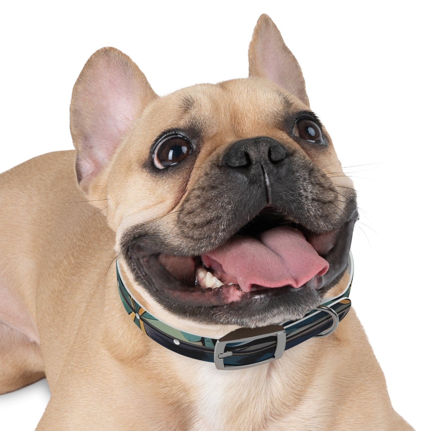 Artisan Tiles Dog Collar: Stylish & Durable