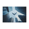Paper Crane Soaring Above Skyscrapers (Edition II) — Canvas Wall Art — Front Gallery-Wrapped Canvas View