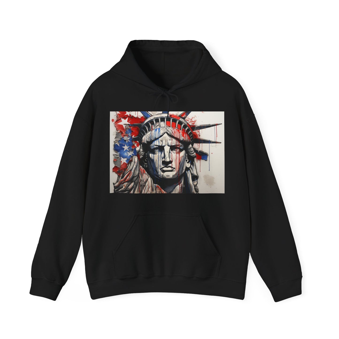 Copy of Patriotic Line Art Hoodie