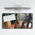 Woodland Creatures in a Forest Setting — XL & XXL Desk Mat — Product Detail View 5