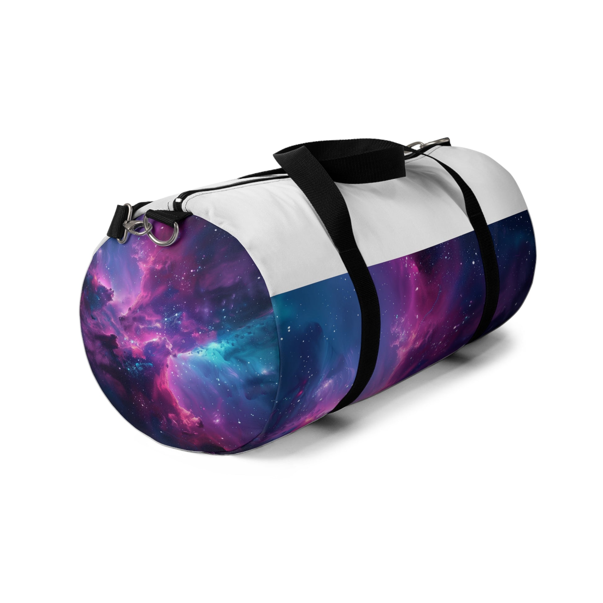 Neon Galaxy Duffel Bag | Duffle Bags | Accessories, All Over Print, AOP, Assembled in the USA, Assembled in USA, Bags, Duffle, Made in the USA, Made in USA | Prints with Passion