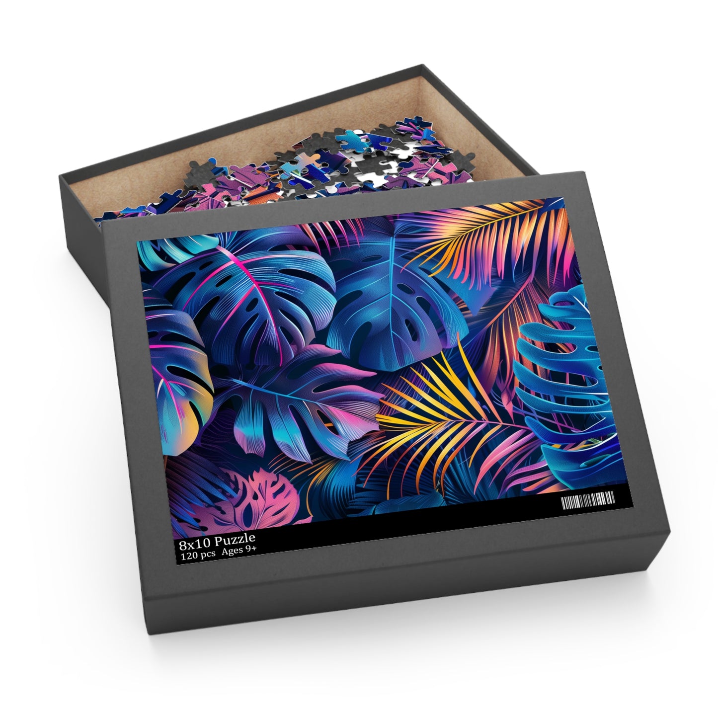 Neon Jungle Jigsaw Puzzle | Puzzle | Back-to-School, Fall Picks, Games, Holiday Picks, Home & Living, Puzzles, TikTok, Valentine's Day, Valentine's Day Picks | Prints with Passion